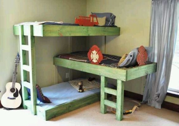 Astonishing Ideas for Pallet Loft / Bunk Beds – Wood Pallet Ideas