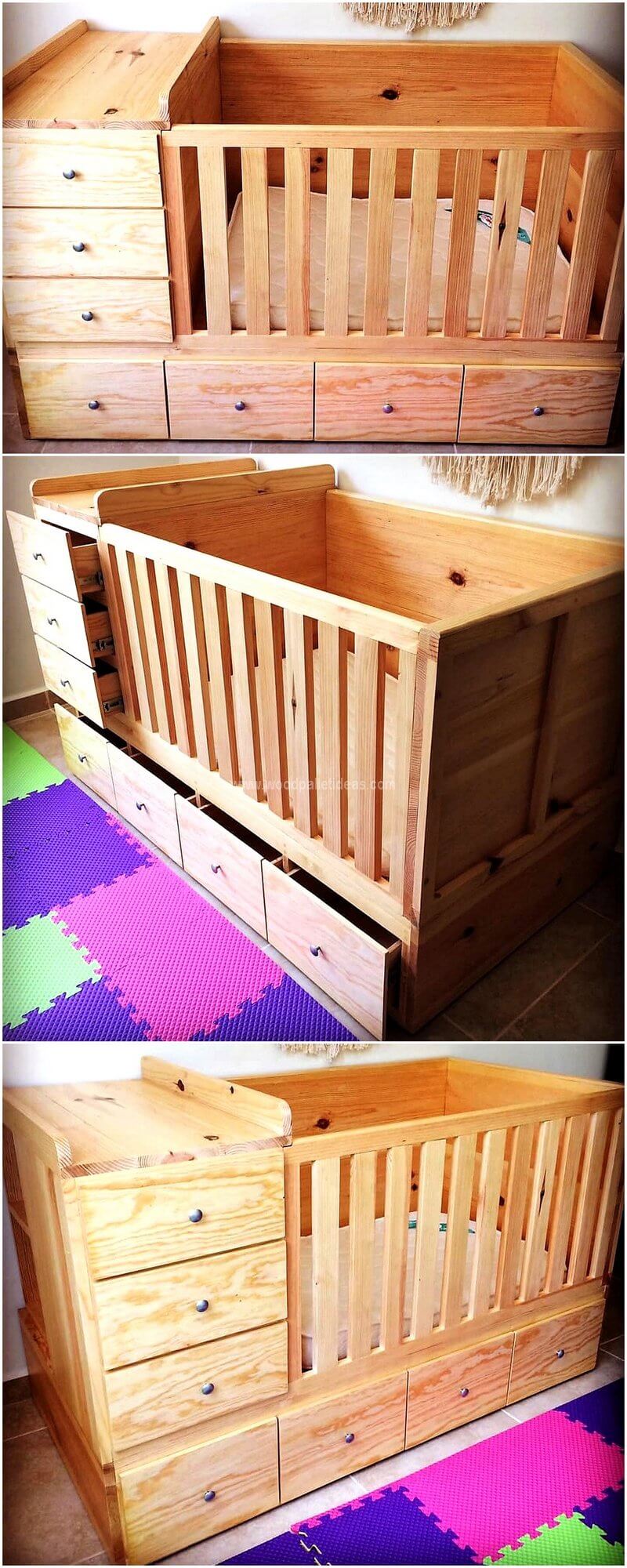 Pallet 2025 baby bed